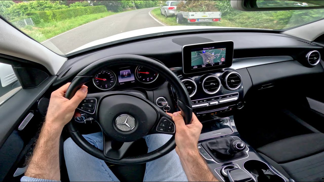 2015 Mercedes-Benz C180 Estate [1.6 - 156 HP] POV Test Drive 4K | Walk-around and Interior