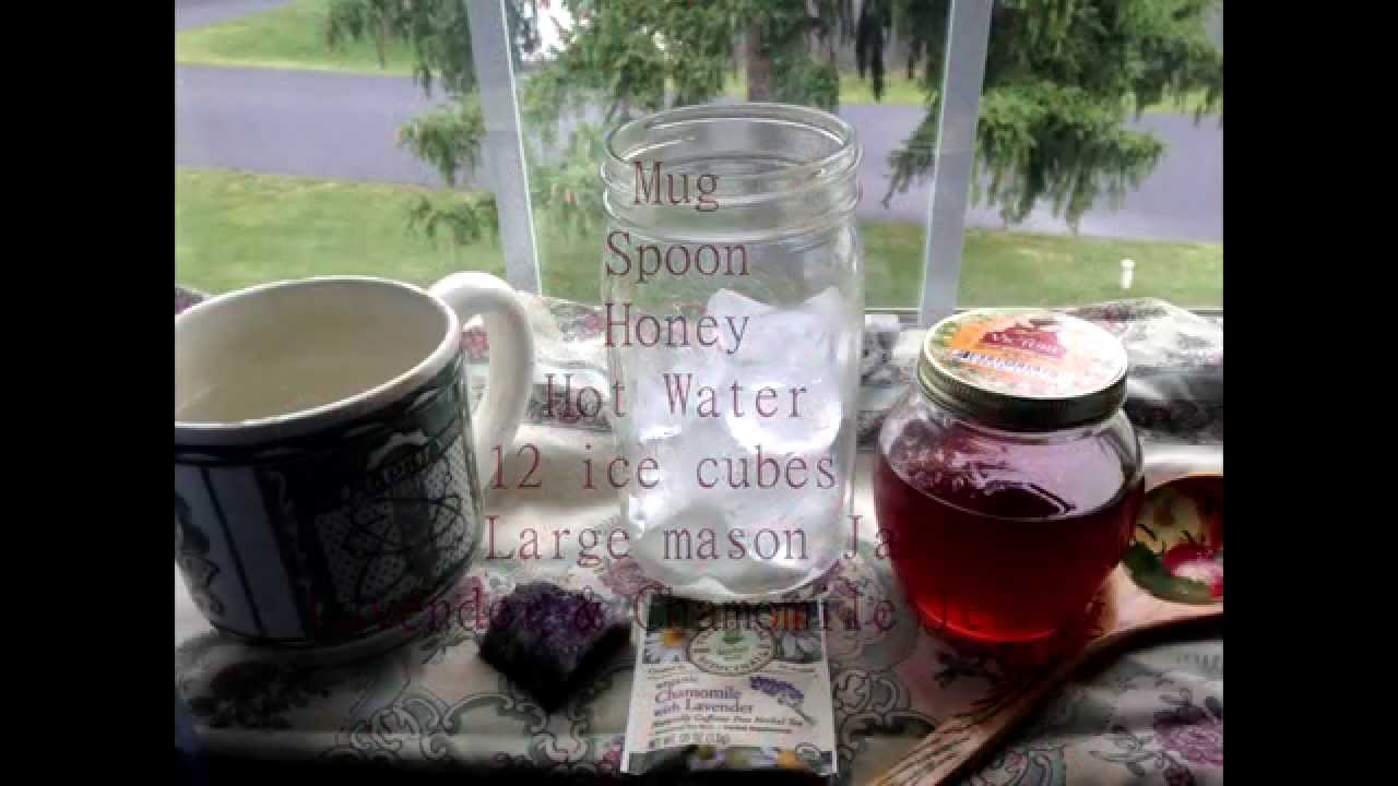 Lavender & Chamomile Iced tea in under 5 mins ♥
