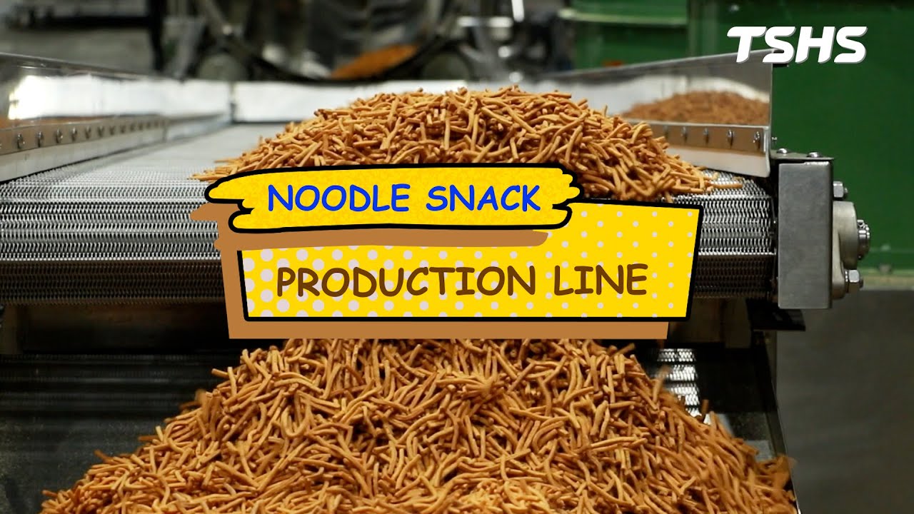 Noodle Snacks Production Line｜Noodle Snack Turnkey Production Planning｜Tsung Hsing