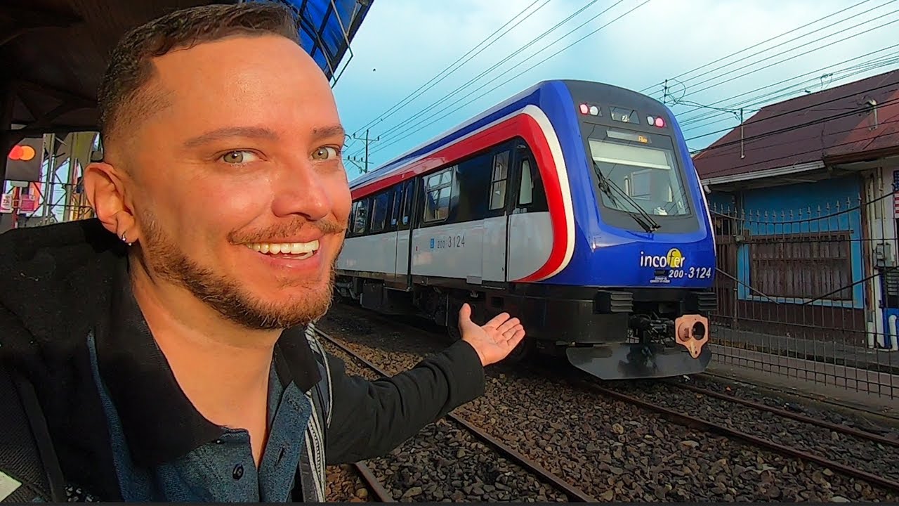 Así es VIAJAR EN TREN por COSTA RICA