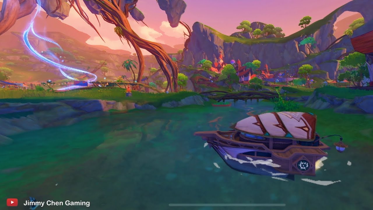 Patch 3.8 Veluriyam Mirage BGM Calm / Relaxing Music Genshin Impact | Secret Summer Paradise Ost
