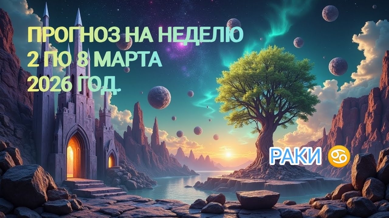 РАКИ ♋ ПРОГНОЗ НА НЕДЕЛЮ С 2 ПО 8 МАРТА 2026 ГОД 
