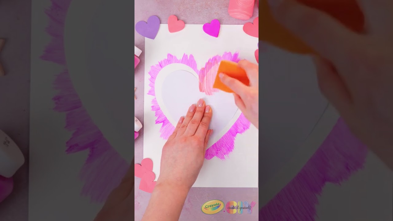 BIGLIETTINO A FORMA DI CUORE 
