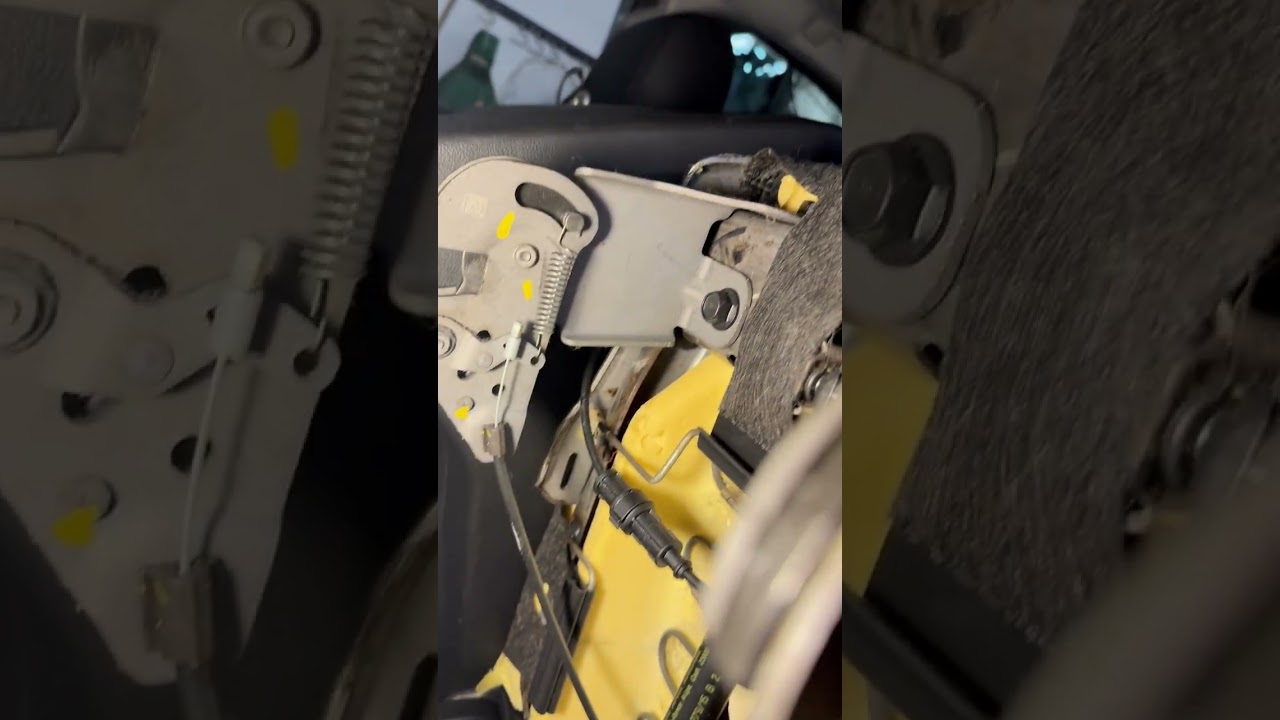 Stuck 2016 Chevy Suburban Middle Seat Fix (DIY Cable Repair for 2nd Row Fold Down)