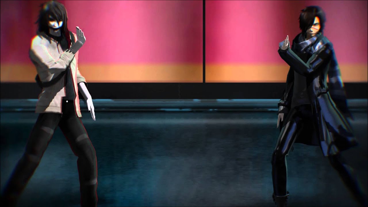 MMD Radioctive [Jeff The Killer and Homicidal Liu]