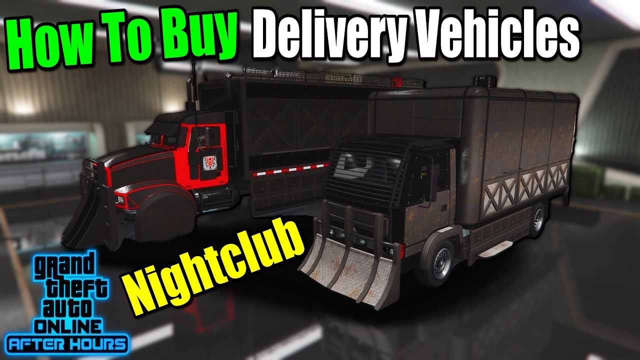 Как получить машину для доставки в ночные клубы в GTA 5 Online