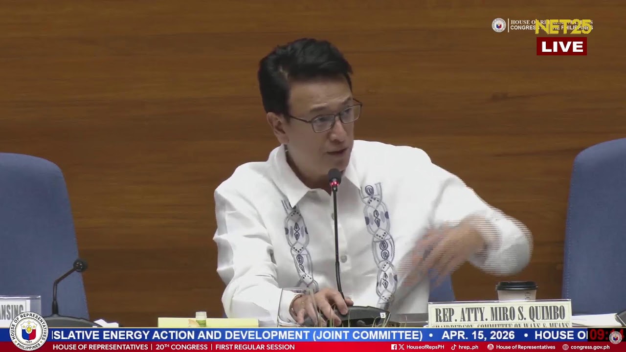 House hearing on implementation of the state of national energy emergency | April 15, 2026