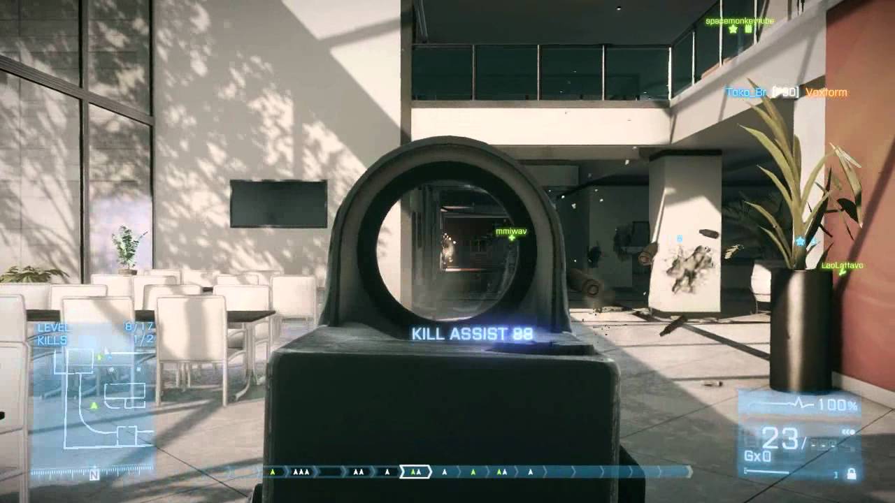 Battlefield 3 - Close Quarters com @SpaceMonkeyTube