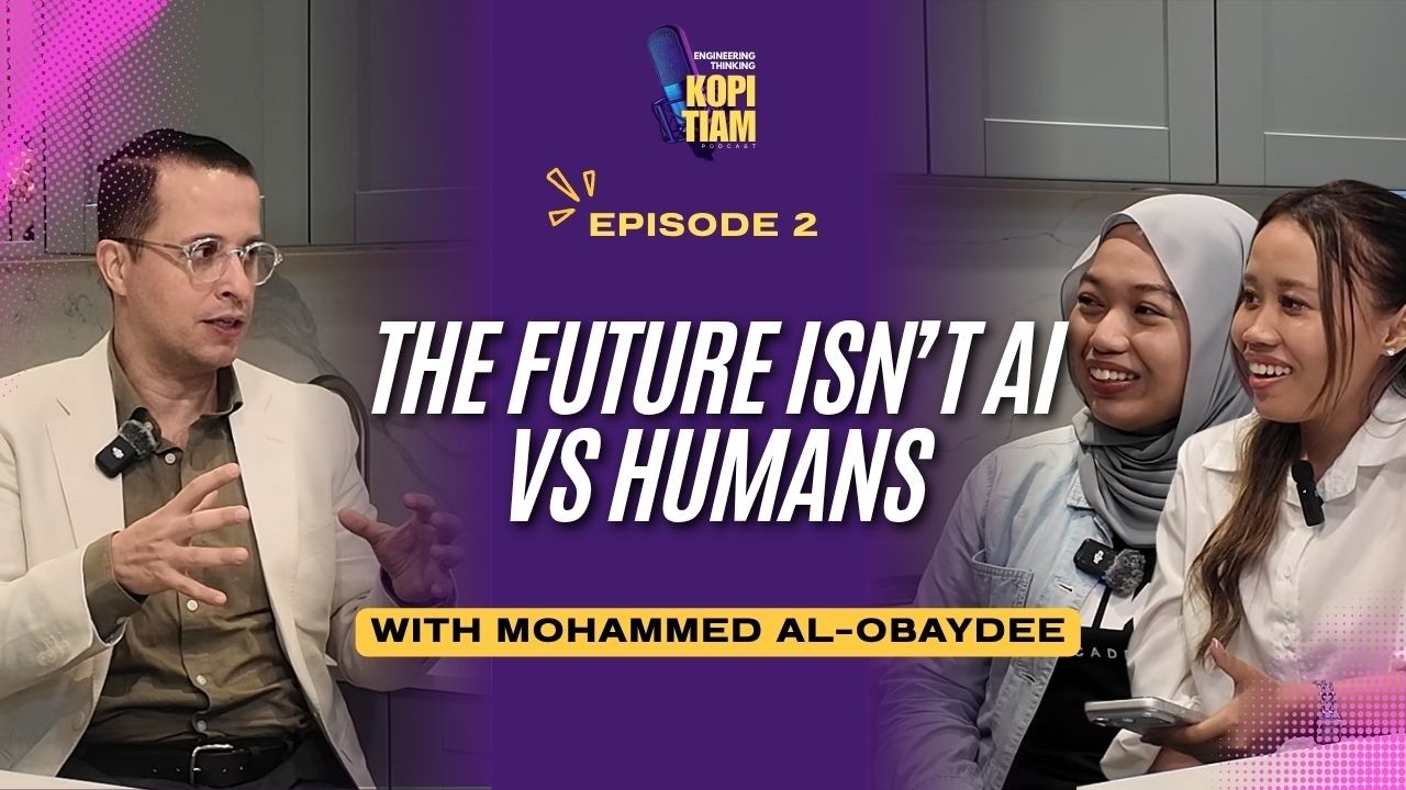 Mr Mohammed Al-Obaydee, The Future Isn&rsquo;t AI vs Humans - Kopitiam Podcast