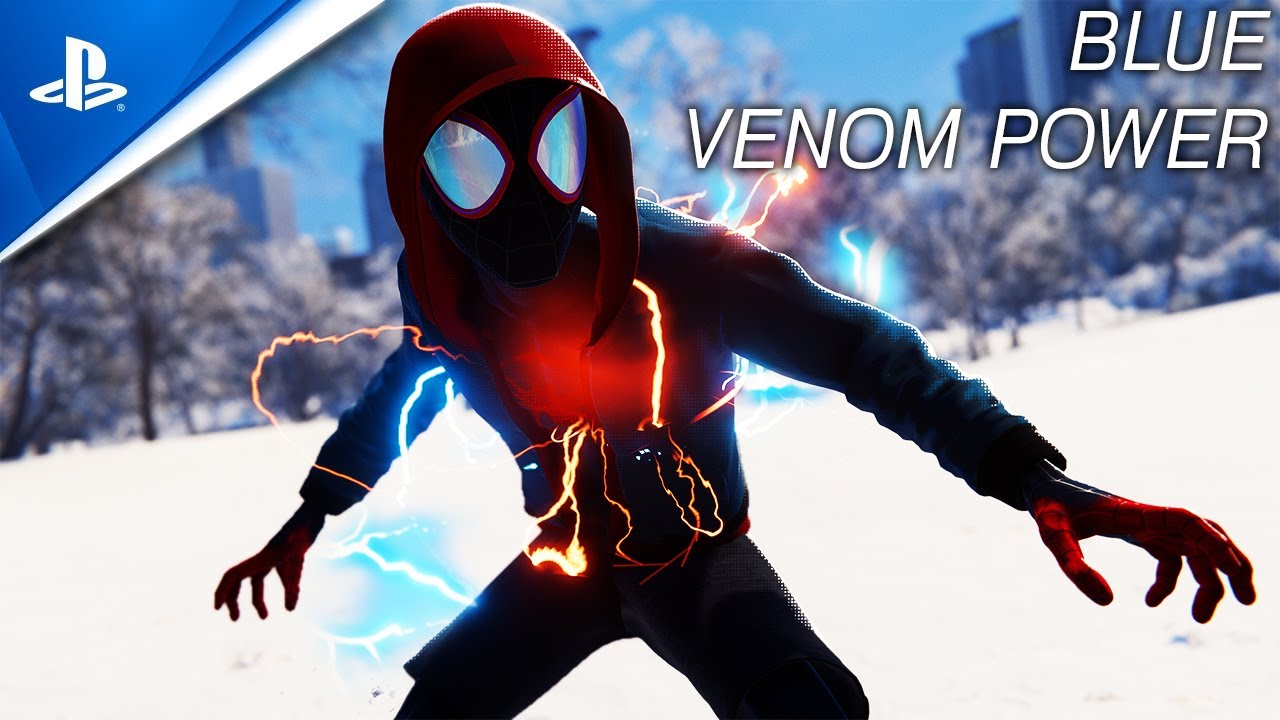 НОВЫЕ СИЛЫ СИНЕГО ЯДА в моде Майлза Моралеса для ПК - Spider-Man Miles Morales PC MODs