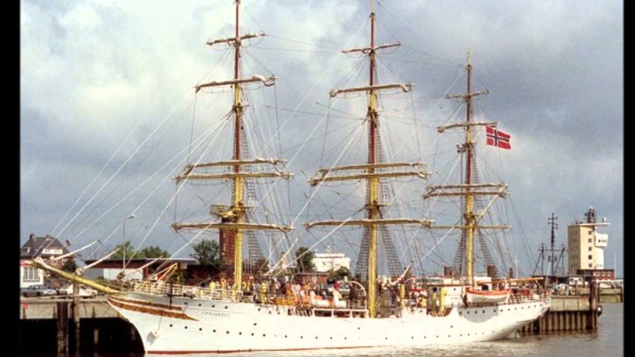 Segler vor Cuxhaven