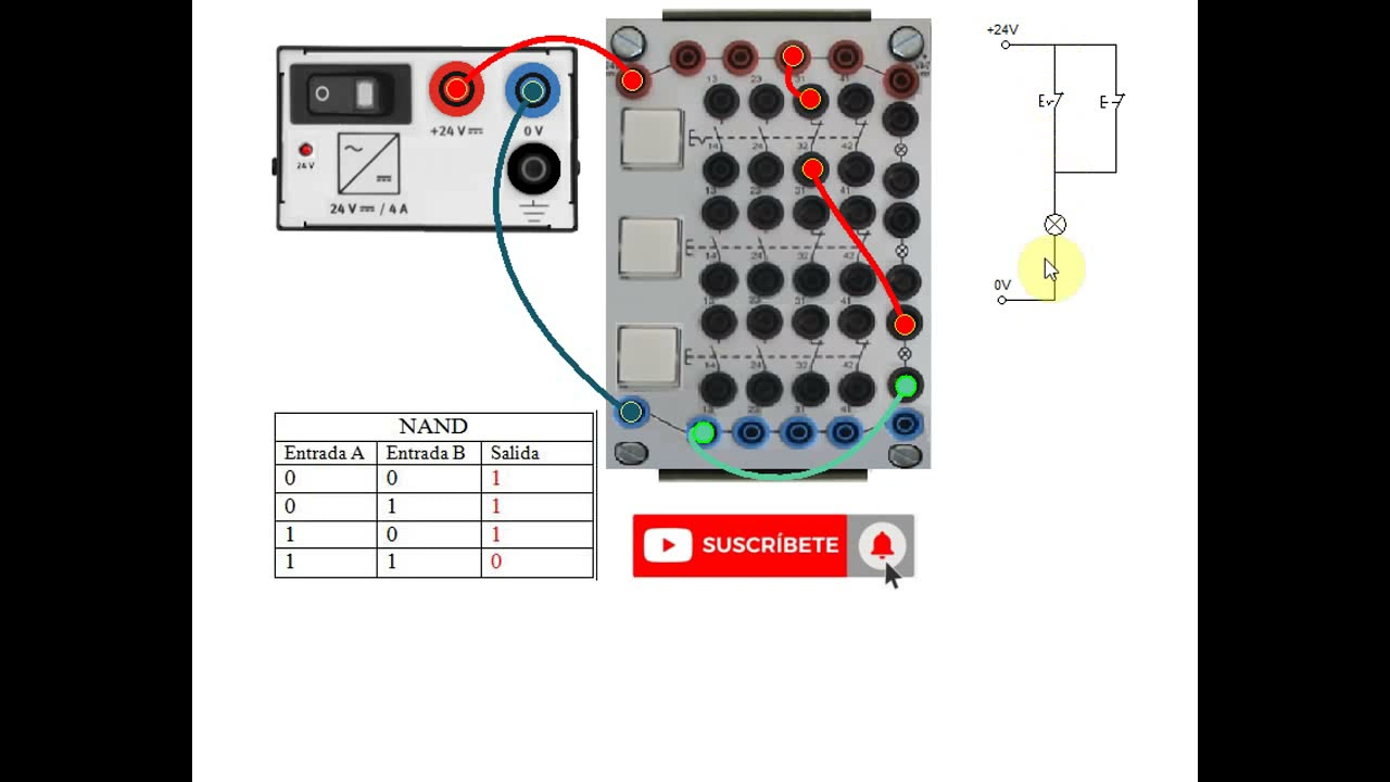 COMPUERTA ELECTRICA NAND