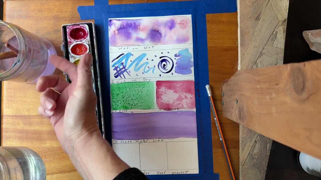 Watercolor practice