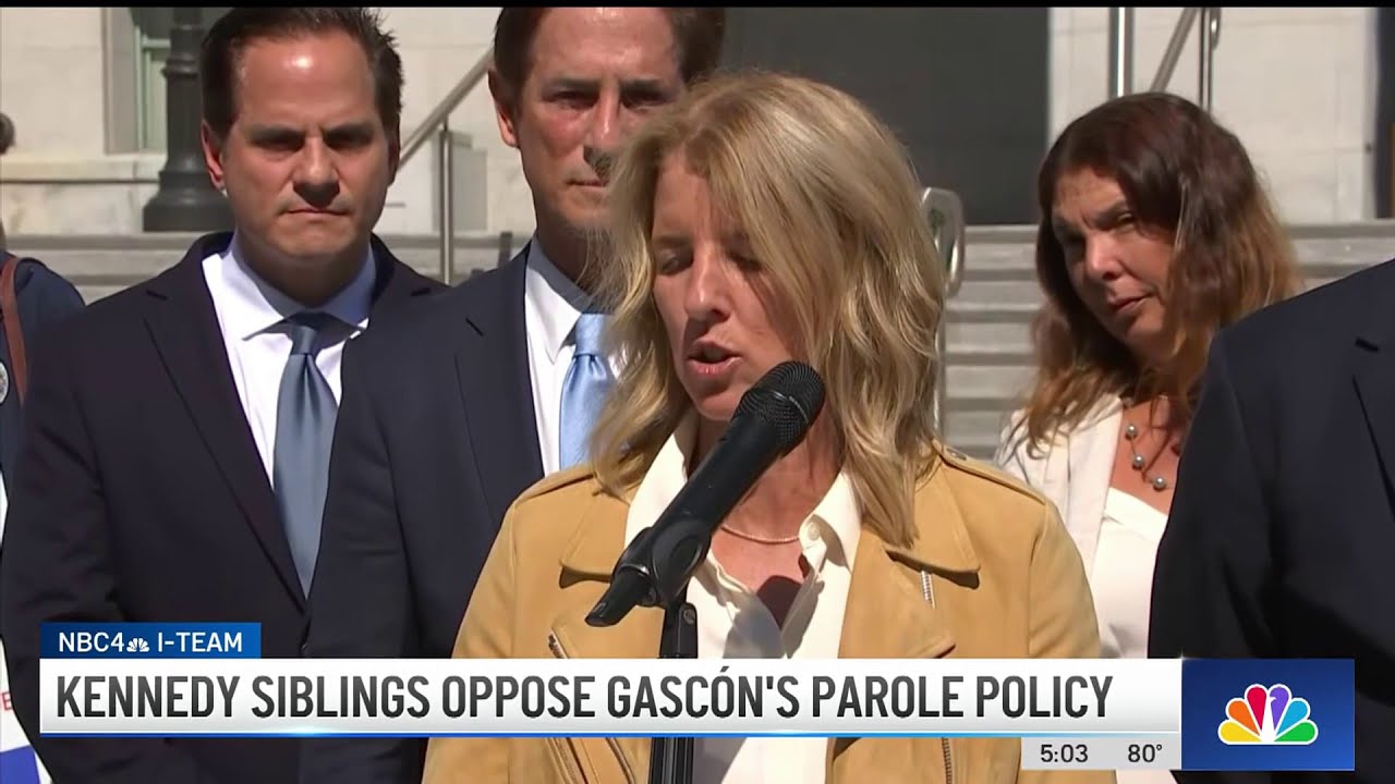 Kennedy children announce support for George Gascón's challenger
