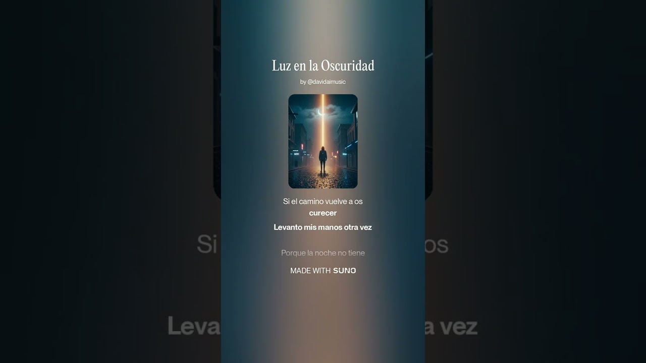 Luz en la Oscuridad | #cleanmusic #christianmusic #spanishmusic #worshipmusic 