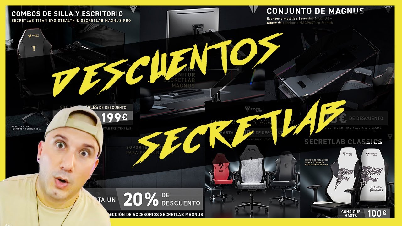 💰OFERTAS% SECRETLAB (🚨 BLACKFRIDAY 🚨) RAPIDO! por @AlexisPrieto #alexisprietosillagamer #secretlab