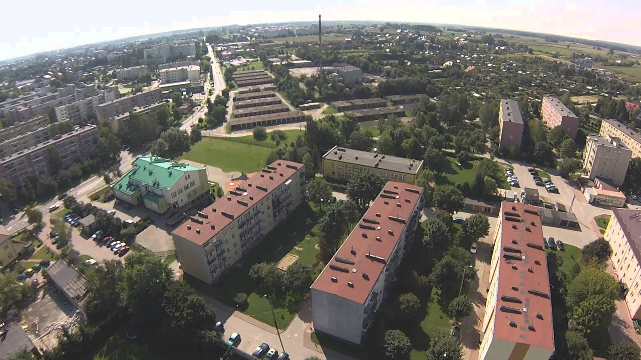 Sokolow Podlaski z lotu ptaka - cz1