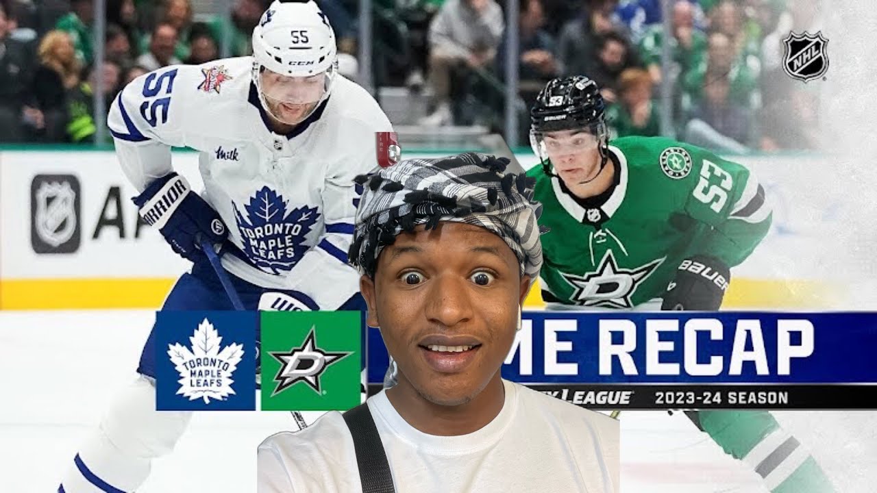 AFRICAN REACTS to Recap: Maple Leafs @ Stars 20231026