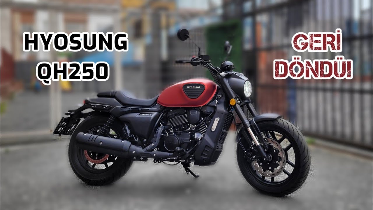 Türkiye'de İlk! | Hyosung QH250 | Motosiklet Vizyonu