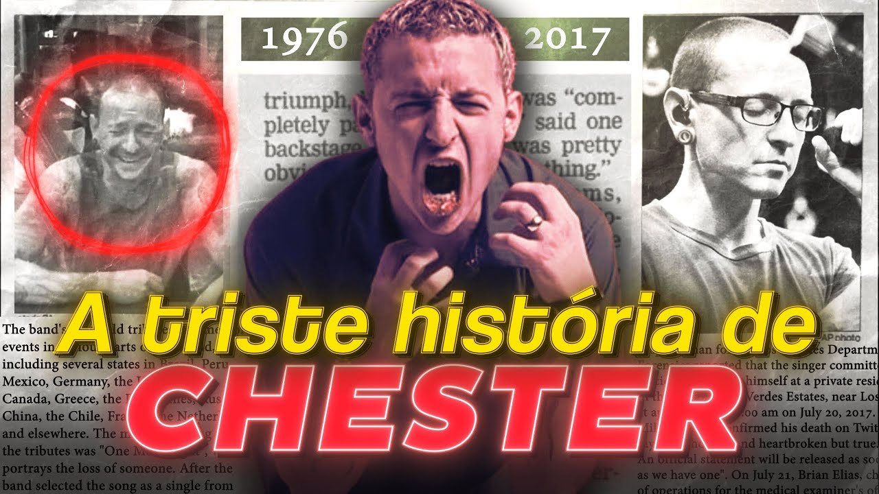 Chester Bennington: A TR&Aacute;GICA HIST&Oacute;RIA POR TR&Aacute;S DE SUA INCR&Iacute;VEL VOZ