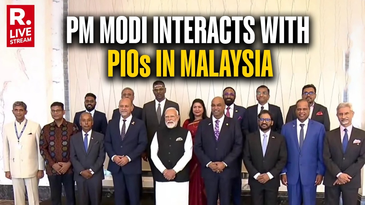 LIVE: PM Modi Meets Indian-Origin Community in Malaysia, Highlights Diaspora’s Global Role