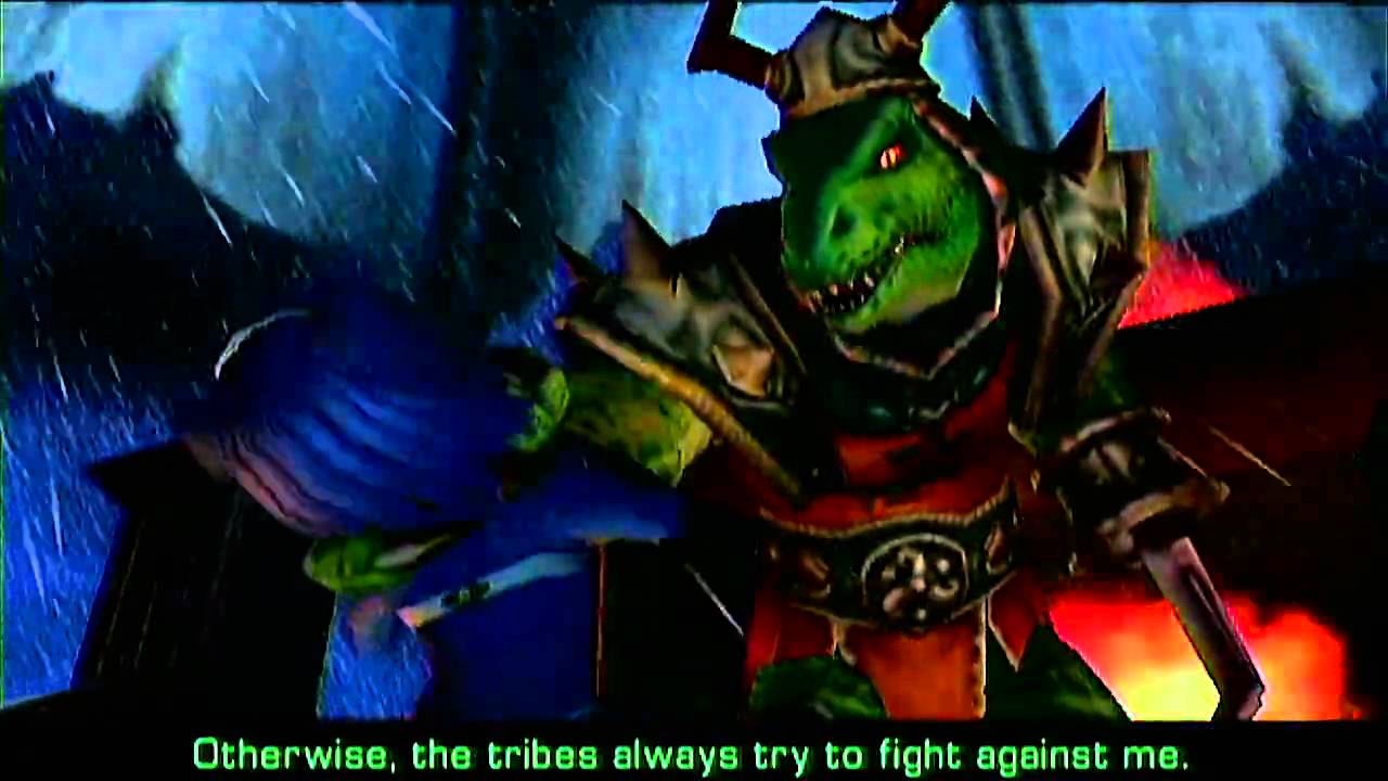 Starfox Adventures - Krystal meets General Scales REDONE (480p component cable capture) HD