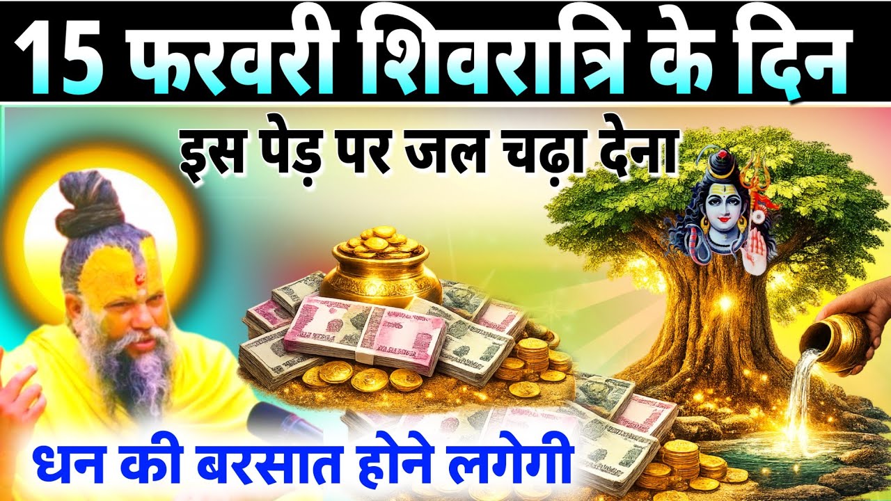15 फरवरी महाशिवरात्रि | इस देव वृक्ष को चुपचाप छू लिया तो गरीबी हमेशा के लिए खत्म
