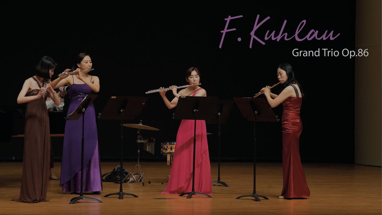[INUS FLUTE QUARTET] F. Kuhlau - Grand Trio Op.86