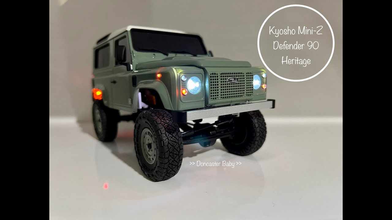 How to Install the 3-Channel LED System on Kyosho Mini-Z 4x4 Defender D90 Heritage