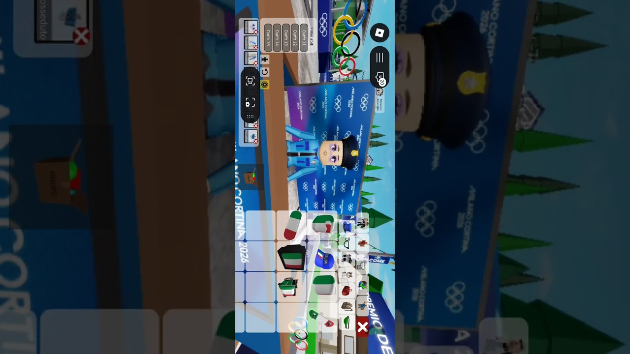 Effettuato iscrizione olimpiadi 2026 su Roblox e anche gare 