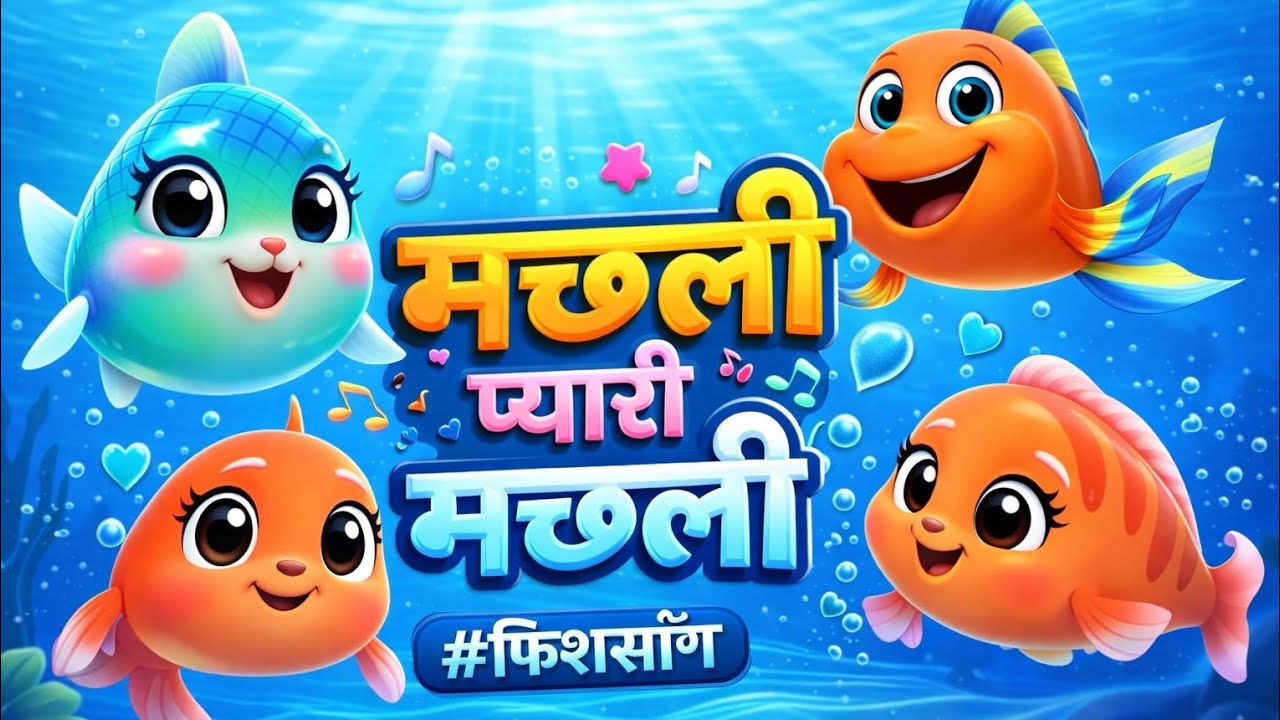 मछली प्यारी मछली 🐠 | Kids Fish Song | 