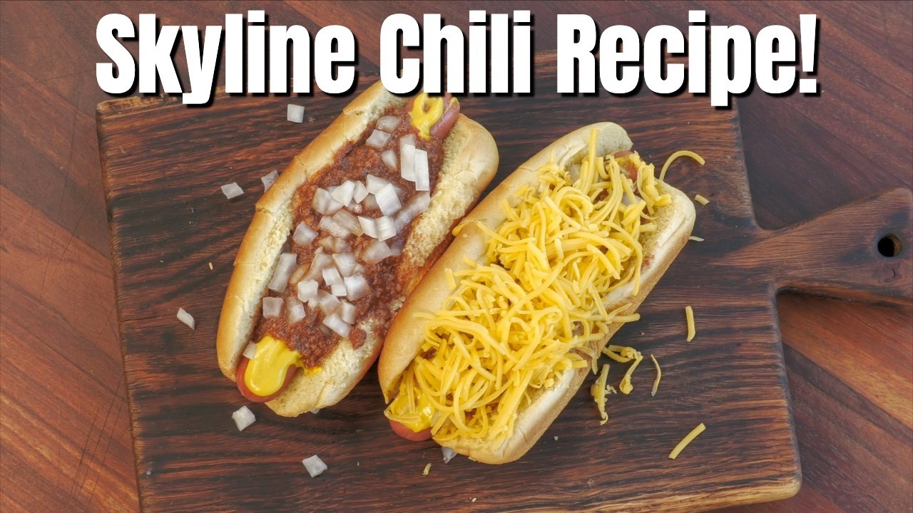 Лучший клон Skyline Chili Dogs! | Рецепт Skyline Chili | Самый аутентичный рецепт!