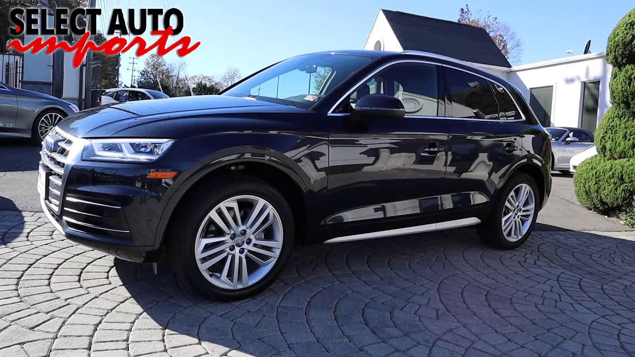 #20898, 2019 Audi Q5 45 (2.0T) Quattro, Moonlight Blue Metallic, Select Auto Imports in Alex, VA