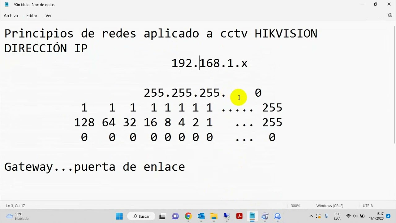 Bases de redes para hikvision