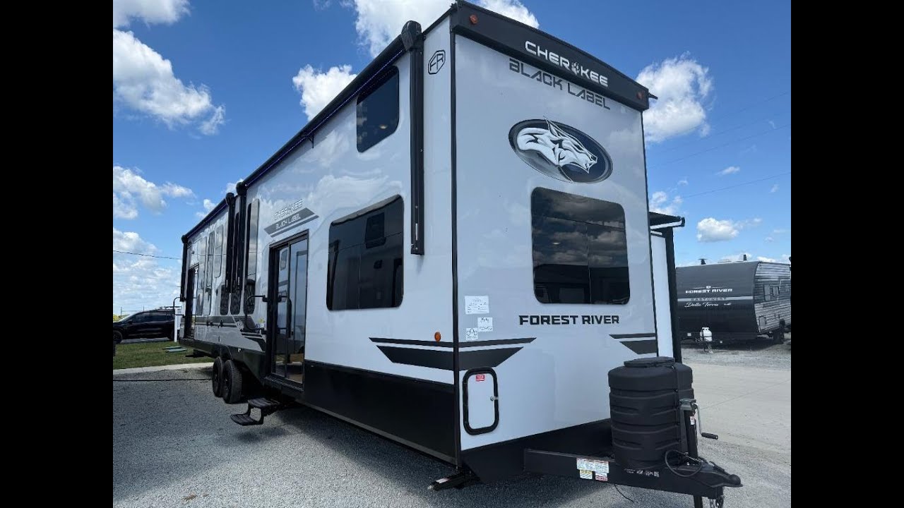 New 2026 Forest River RV Cherokee Timberwolf Black Label 39ALBL
