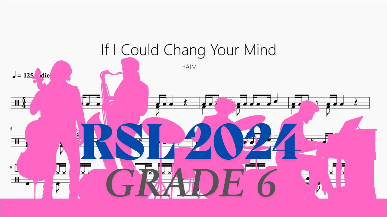 If I Could Chang Your Mind【Rock school Drum Lv6】