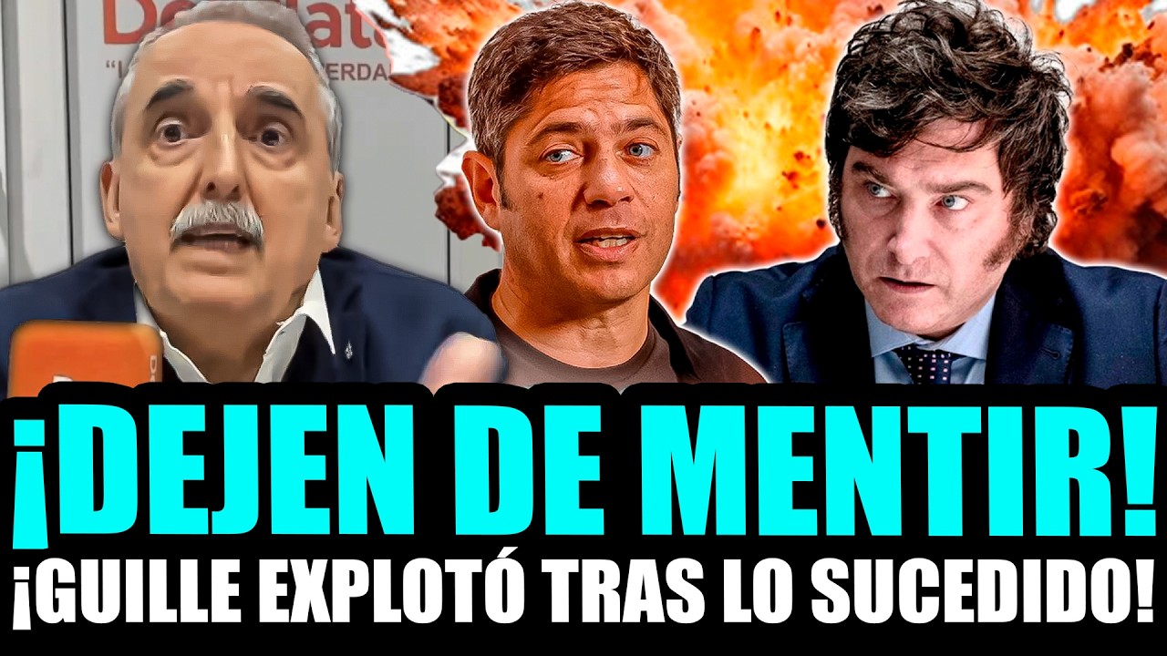 ¡GUILLERMO MORENO EXPLOTÓ CONTRA MILEI Y TODOS EN DEFENSA DE LA DECADA GANADA!