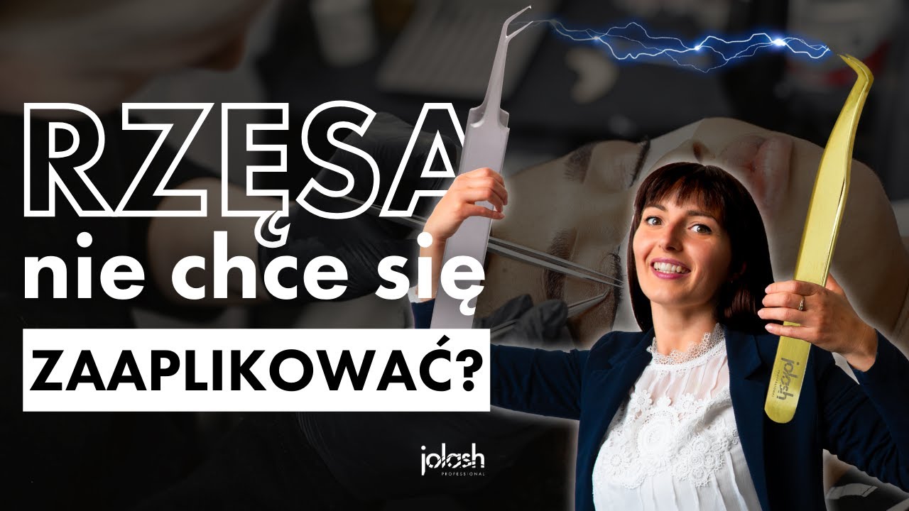 Co zrobić, kiedy RZĘSA nie chce odkleić się od PĘSETY? | JoLash