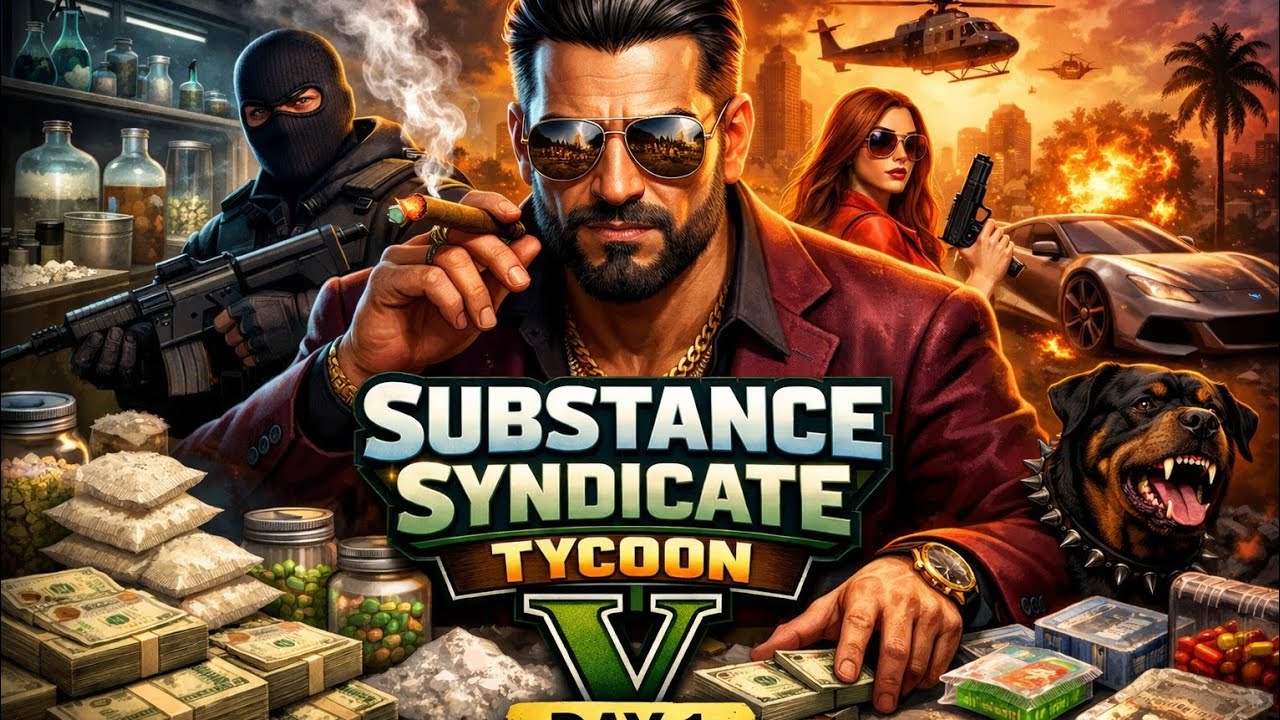 Playing game as a cannibes maker in Substance Syndicate Tycoon V
