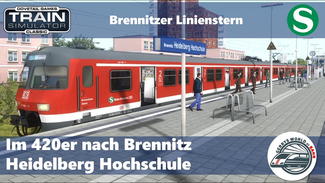 Im 420er nach Brennitz Heidelberg Hochschule | TS Classic | Brennitzer Linienstern | BR 420