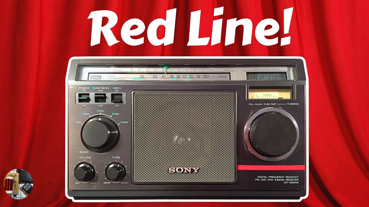 Sony ICF-6500W AM FM Shortwave Classic Radio Review