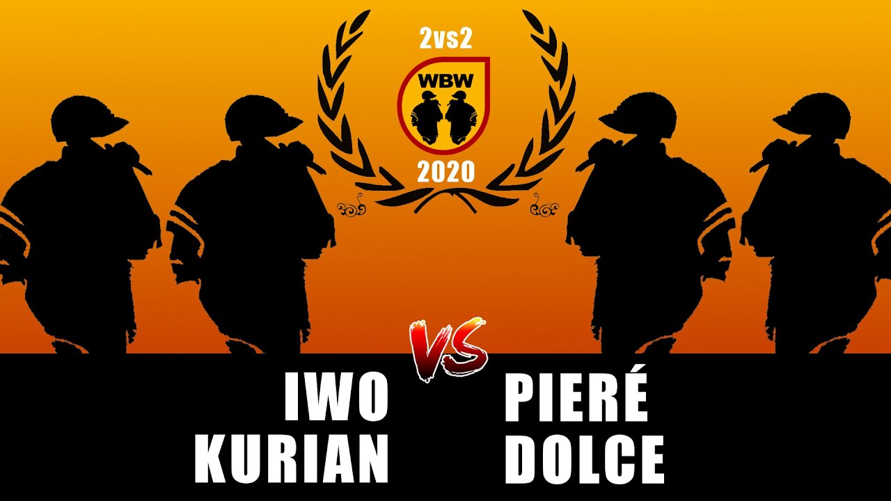 Iwo/Kurian 🆚 Pier&eacute;/Dolce 🎤 WBW 2020 2vs2 (freestyle rap battle) Baraż