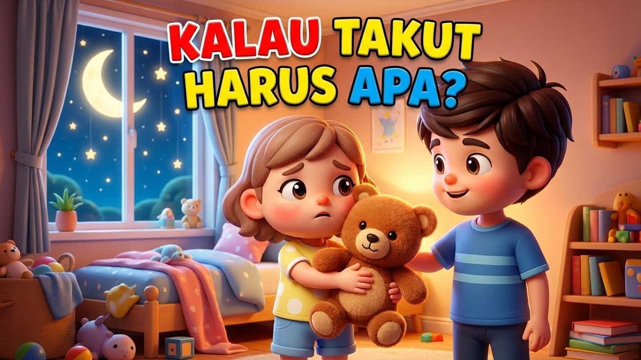 Kalau Takut Harus Apa? | Lagu Anak Edukatif | Luri & Nico