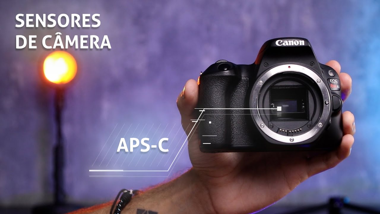 SENSORES DE CÂMERA - Aps-c, Full Frame, Super 35mm e Médio Formato