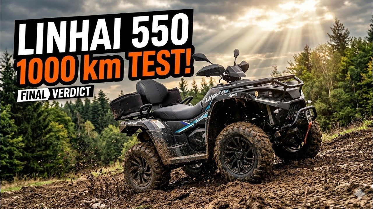 Linhai Landforce 550 po przejechaniu 1000 kilometr&oacute;w 