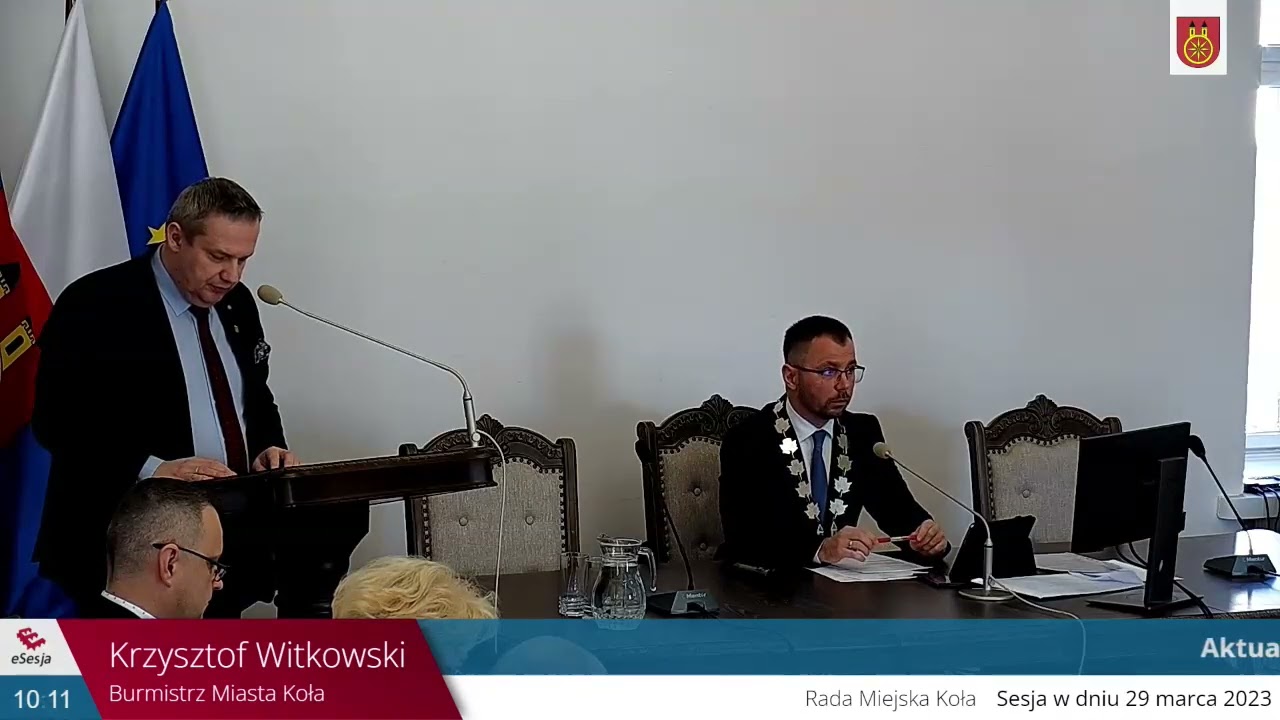 LXII Rady Miejskiej Koła - Informacja z działalności międzysesyjnej Burmistrza Miasta Koła