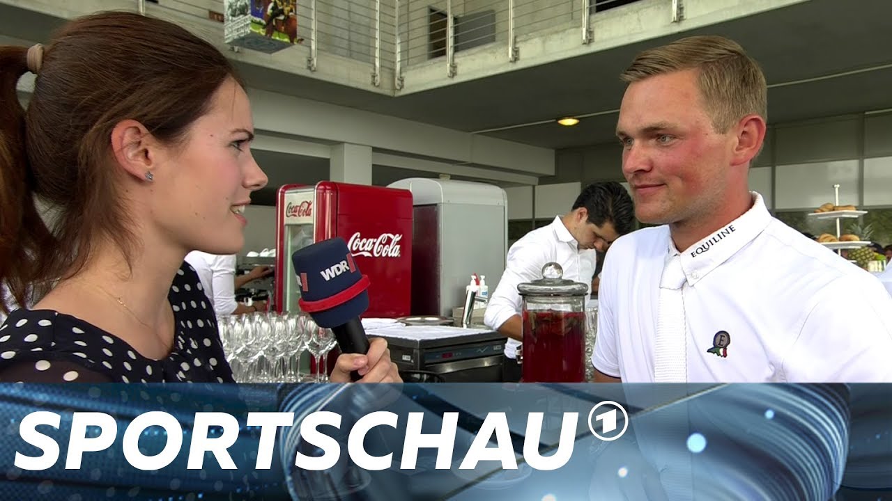 CHIO: Auf einen Espresso mit Maurice Tebbel | Sportschau