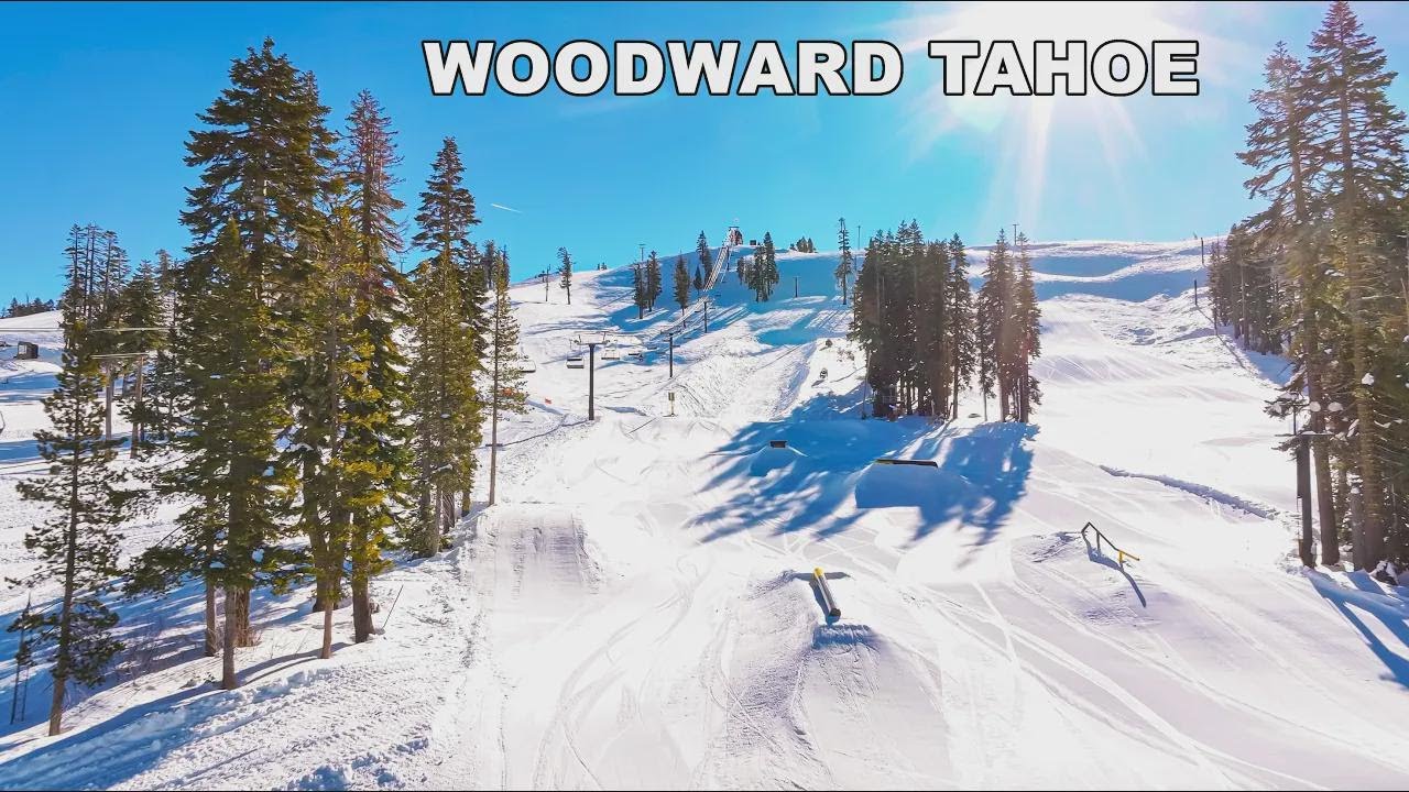 Frühlingsfeeling in Woodward Tahoe, Kalifornien!