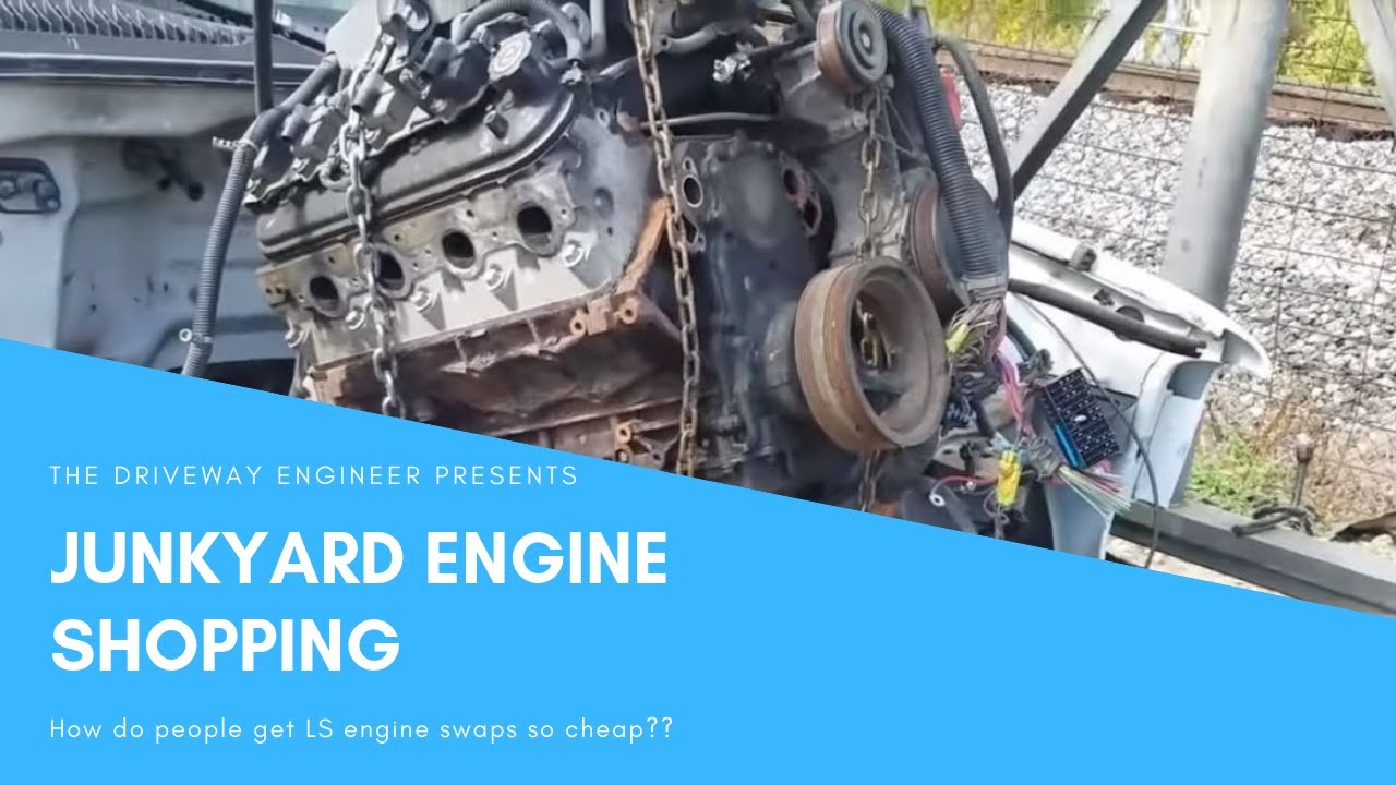 6.0 Junkyard LS motor for C10 Budget swap