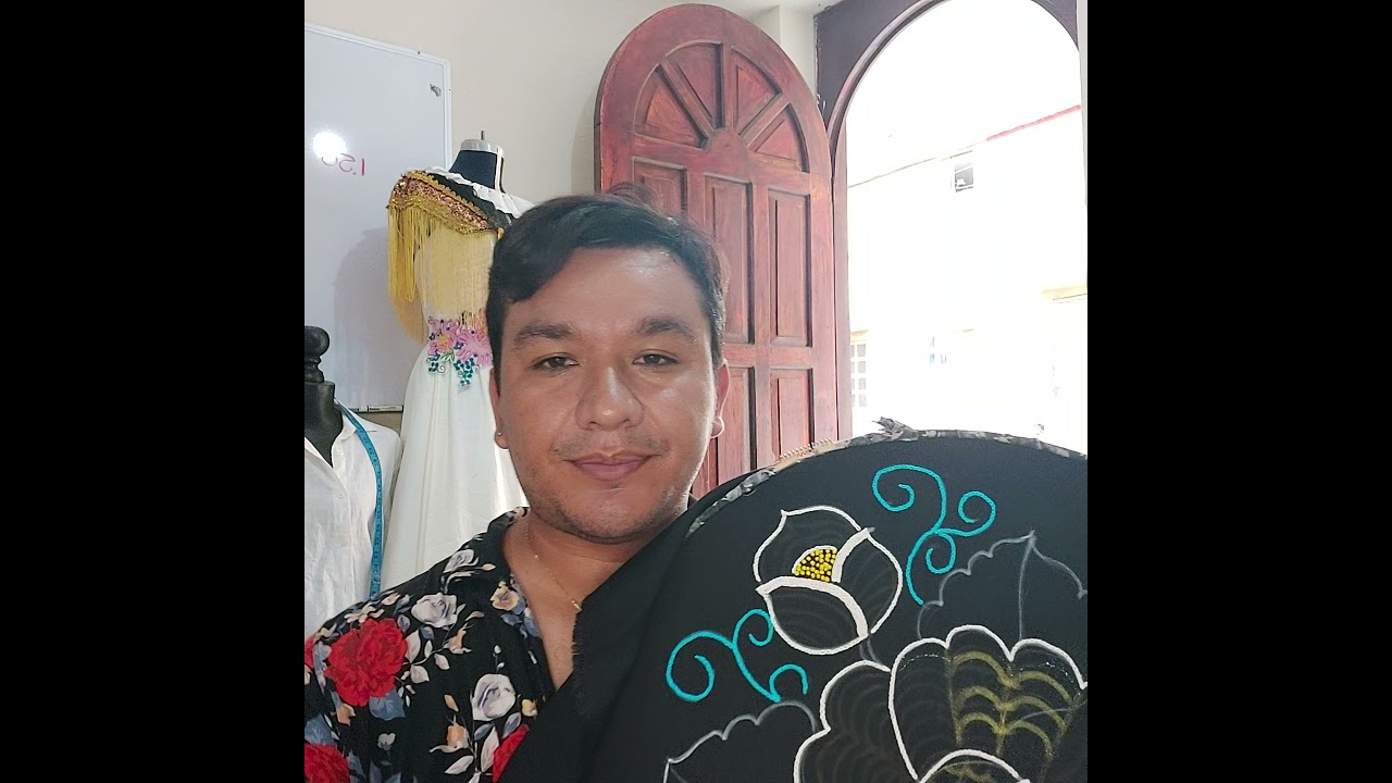 Bordado del Istmo de Tehuantepec, técnica con gancho paso a paso 2/6